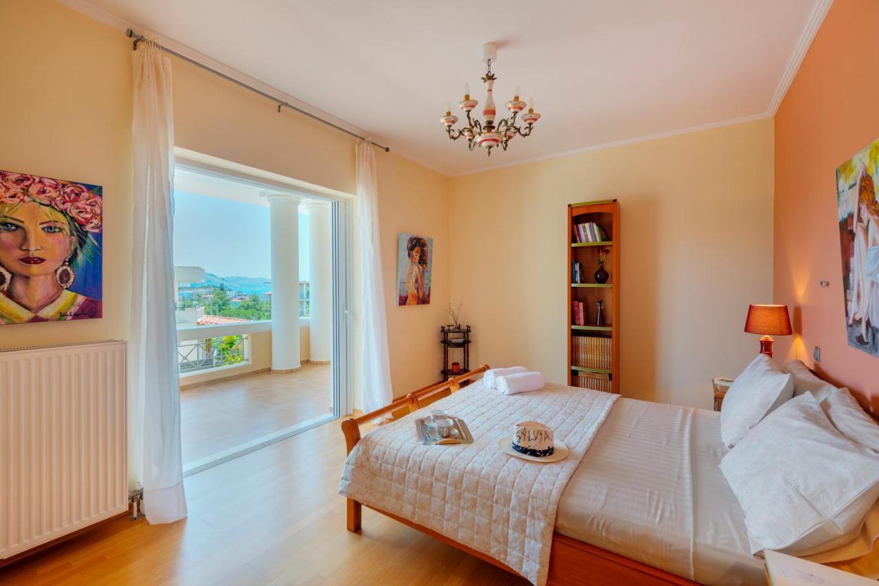The Painters Luxurious Villa Anavyssos Exteriör bild