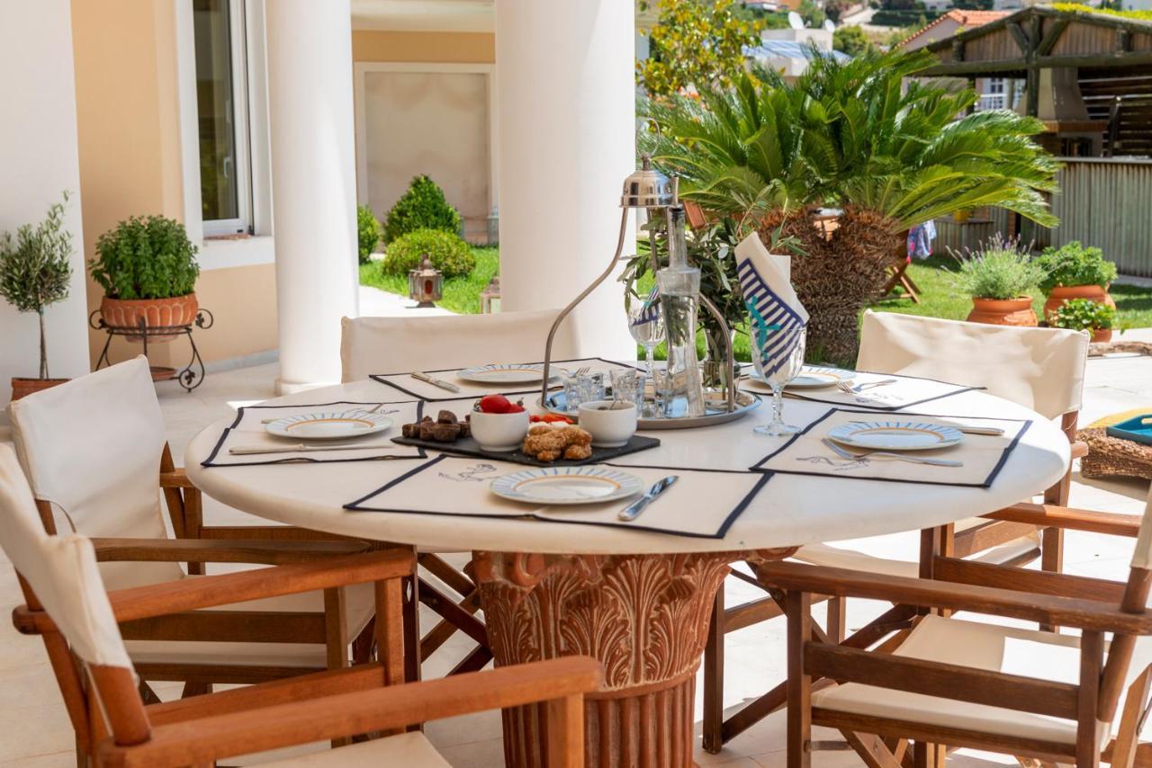 The Painters Luxurious Villa Anavyssos Exteriör bild