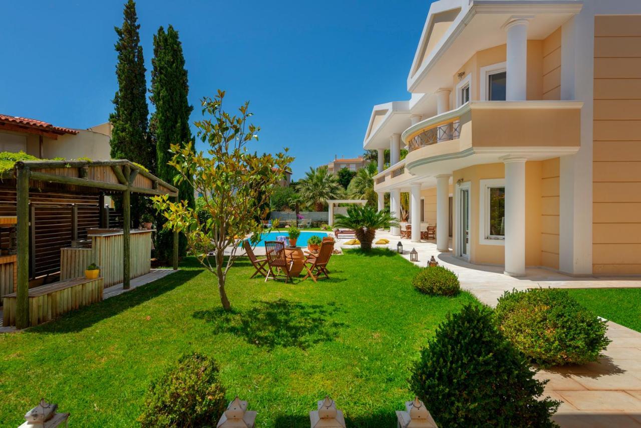 The Painters Luxurious Villa Anavyssos Exteriör bild