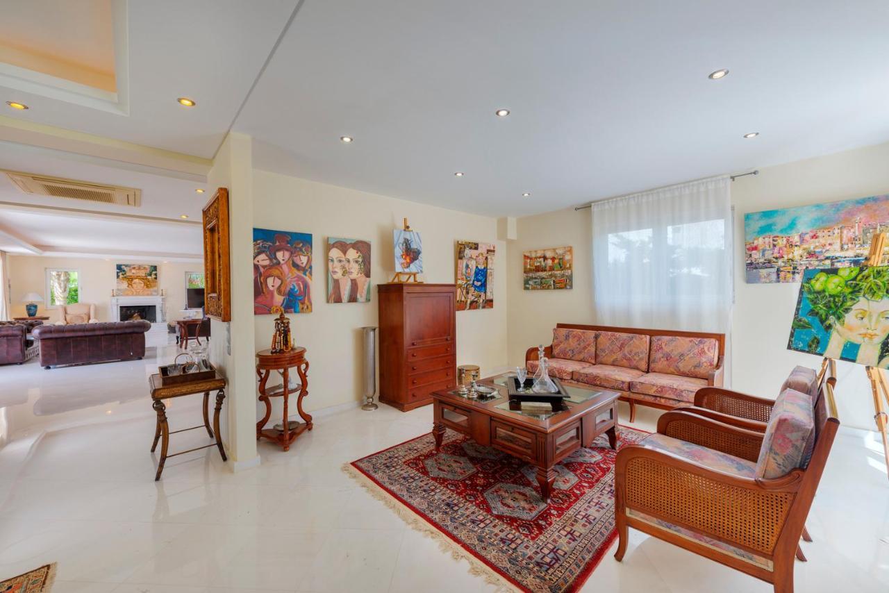 The Painters Luxurious Villa Anavyssos Exteriör bild